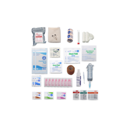 Components of Critter Care Essentials Pet First Aid Kit.